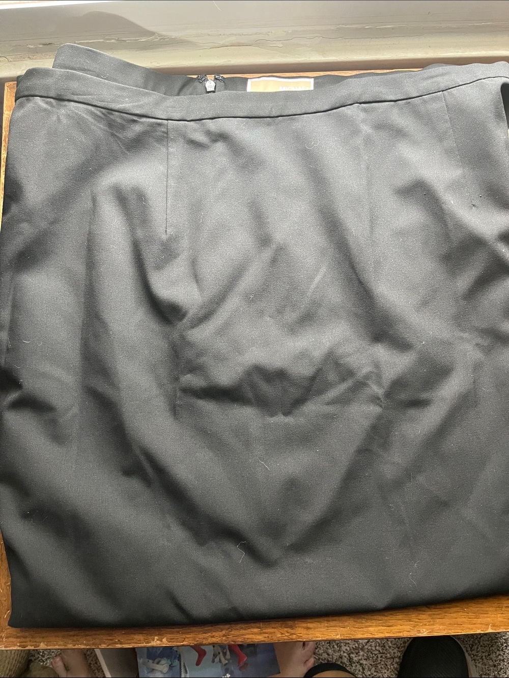 Black skirt